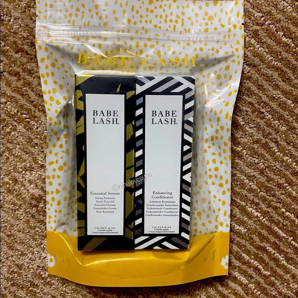 BabeLash Lash & Luster Eyelash Growth Set - NEW - 3 Month Supply